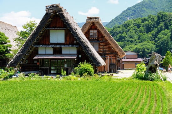 Shirakawago - thatched roof