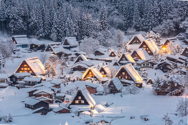 Shirakawago winter