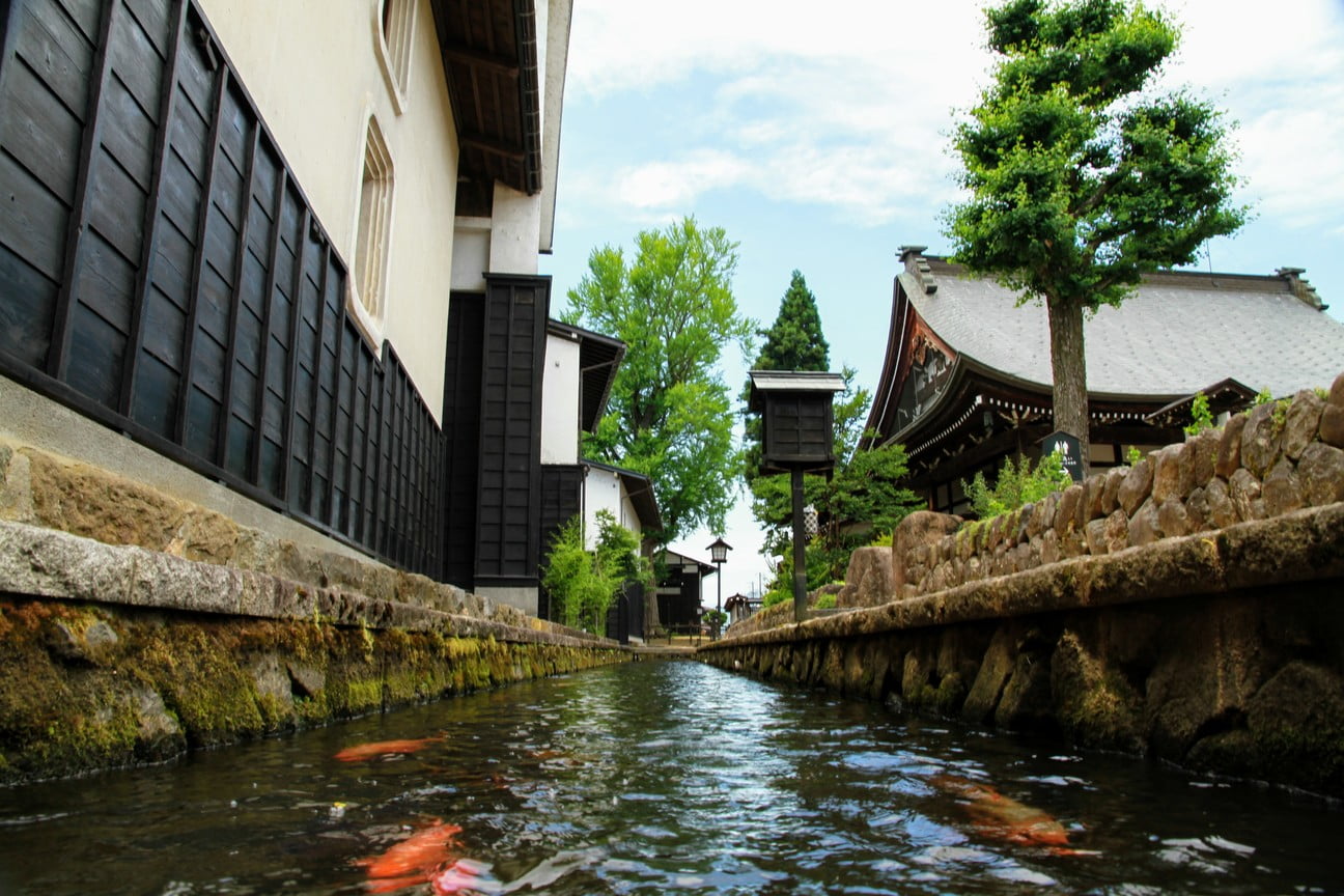 Hida Furukawa Carp Canals