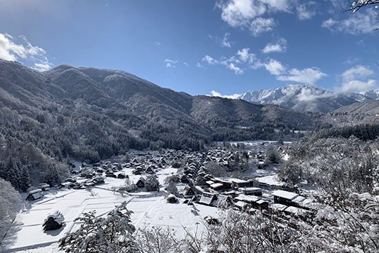 Snow Scene Shirakawago