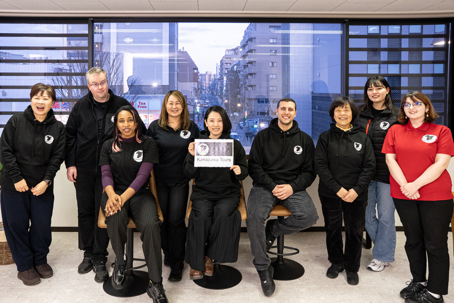 A photo of the Kanazawa Tours Team